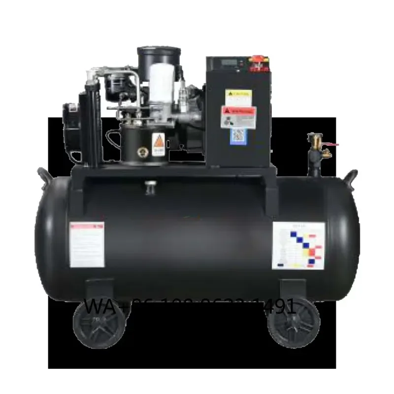2.2KW Single Phase Integrated Silent Screw Air Compressor 220V 10Bar Mini 4-in-1 Air Pump For Spray Painting Work