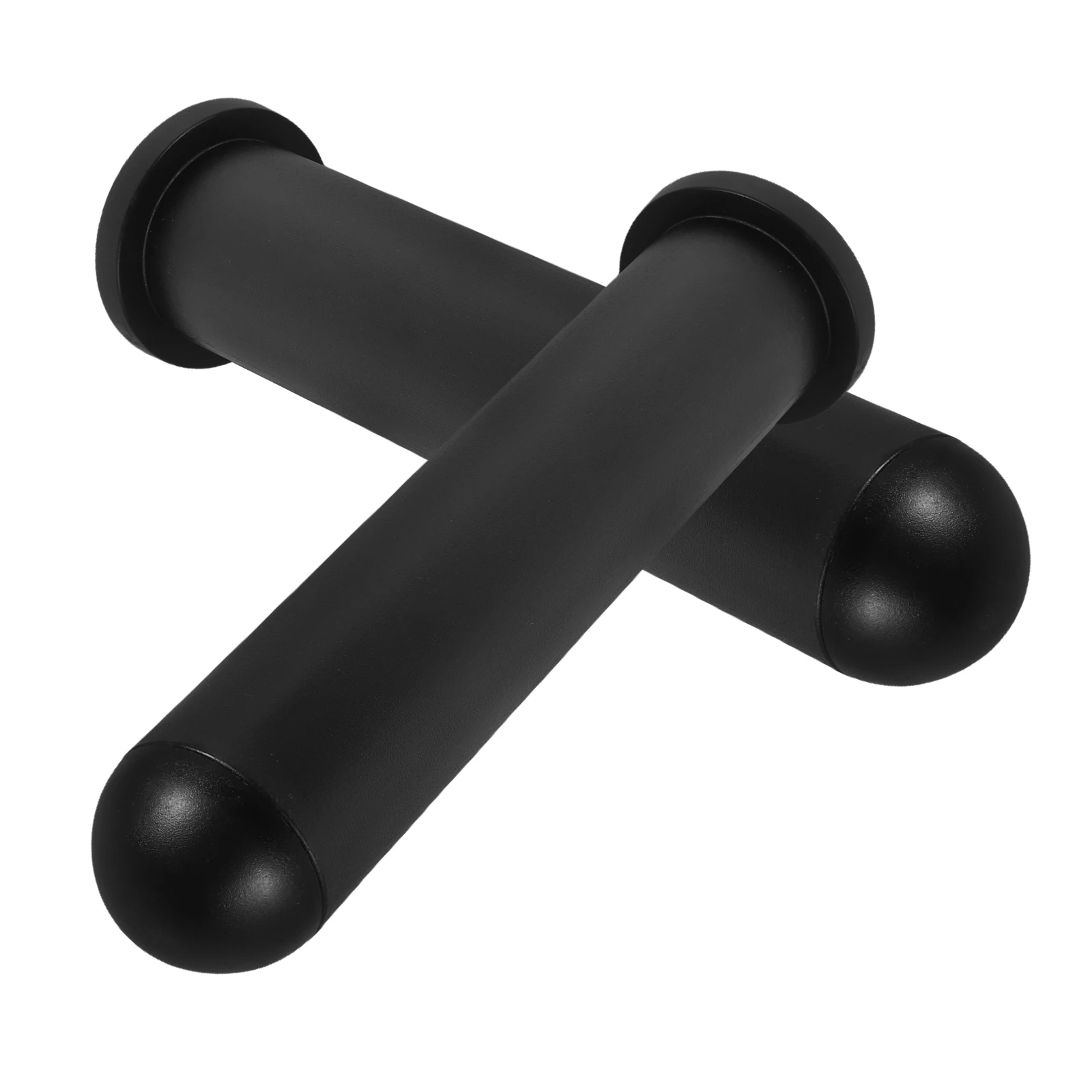

2pcs Barbell Reducing Sleeve Adapter PP Material Stable Weight Plate Converter Home Gym Use Durable Barbell Holder Cap Grip