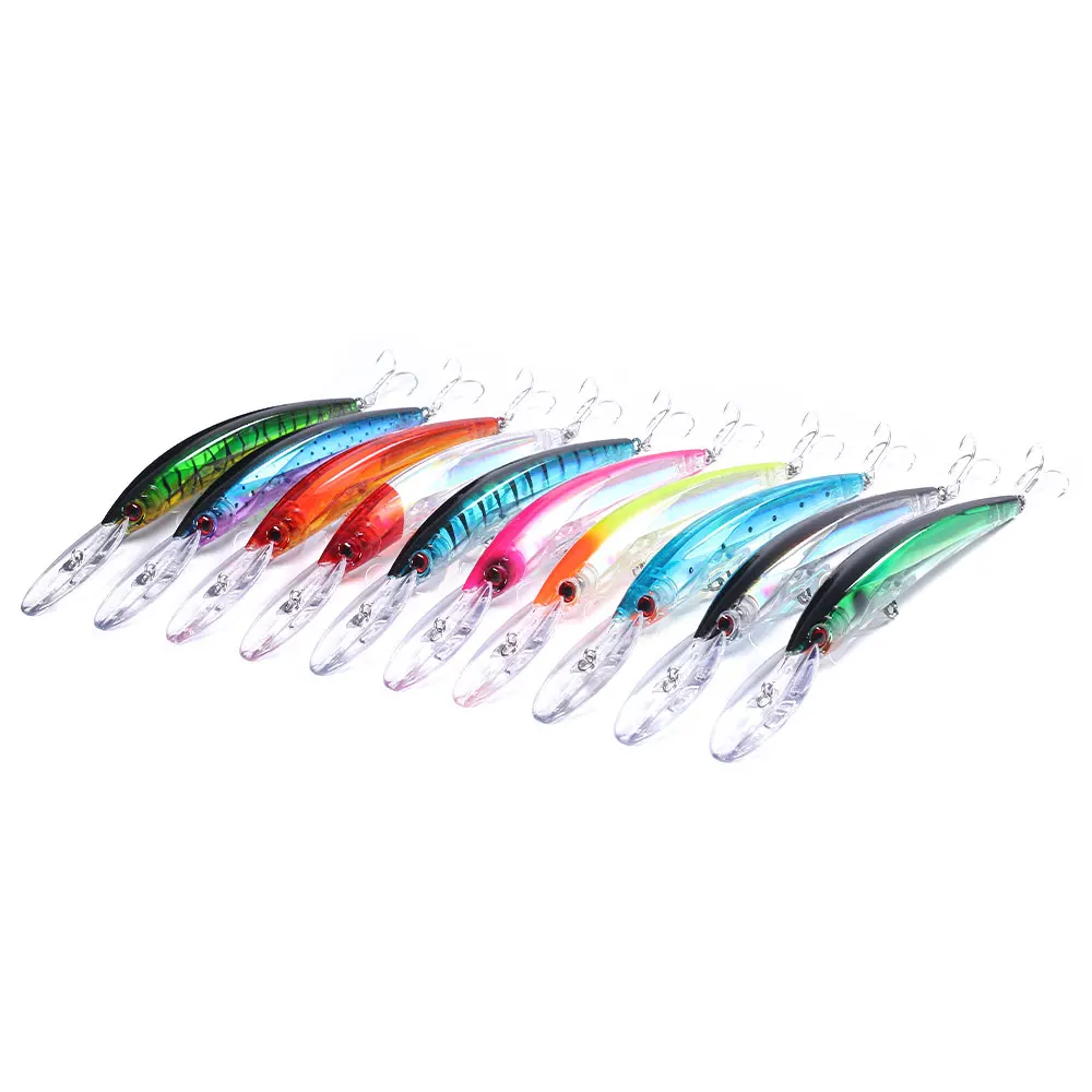17cm 23.5g Minnow Fishing Lure Jerkbaits Laser Artificial Bait Fishing Wobblers Bait Crankbaits Peche Trout Bass Fishing Tackle — zdjęcie 3