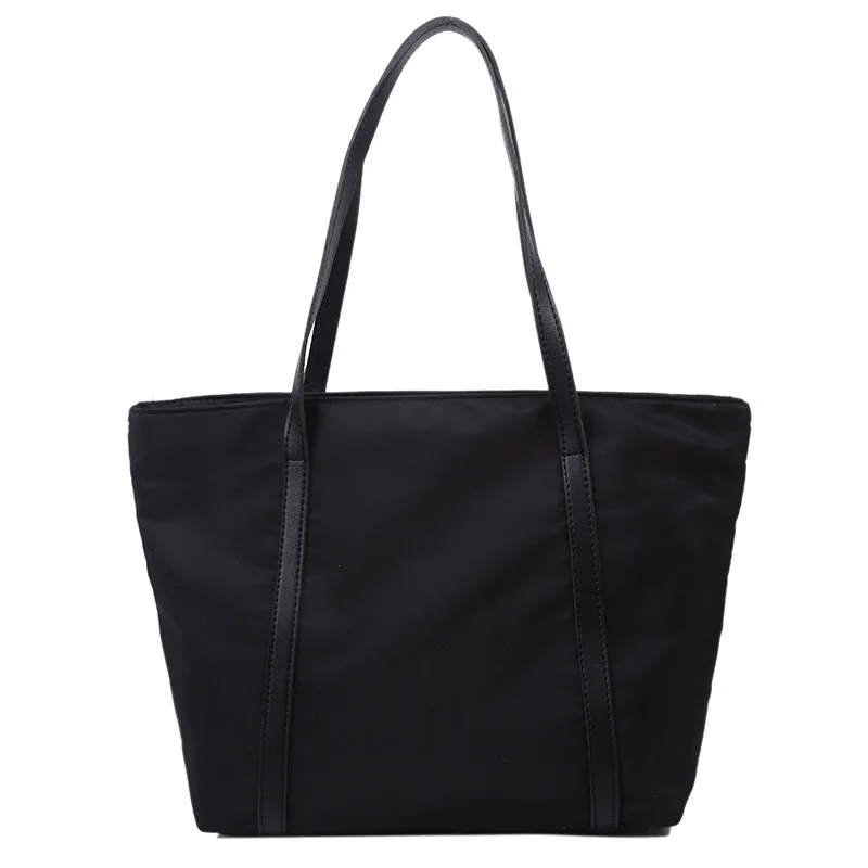 

2025 spring and summer new nylon shoulder bag Korean version of the trend of large-capacity Tote bags ladies casual handbag