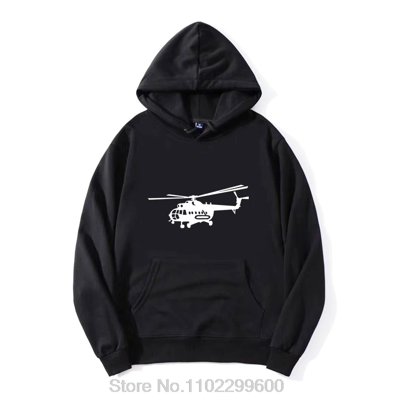 Novelty MI-8 Helicopter USSR Victory Day Print Hoodie Cotton Hoody Men's Pullover Clothing Sweatshirt Fashion Hip Hop Streetwear