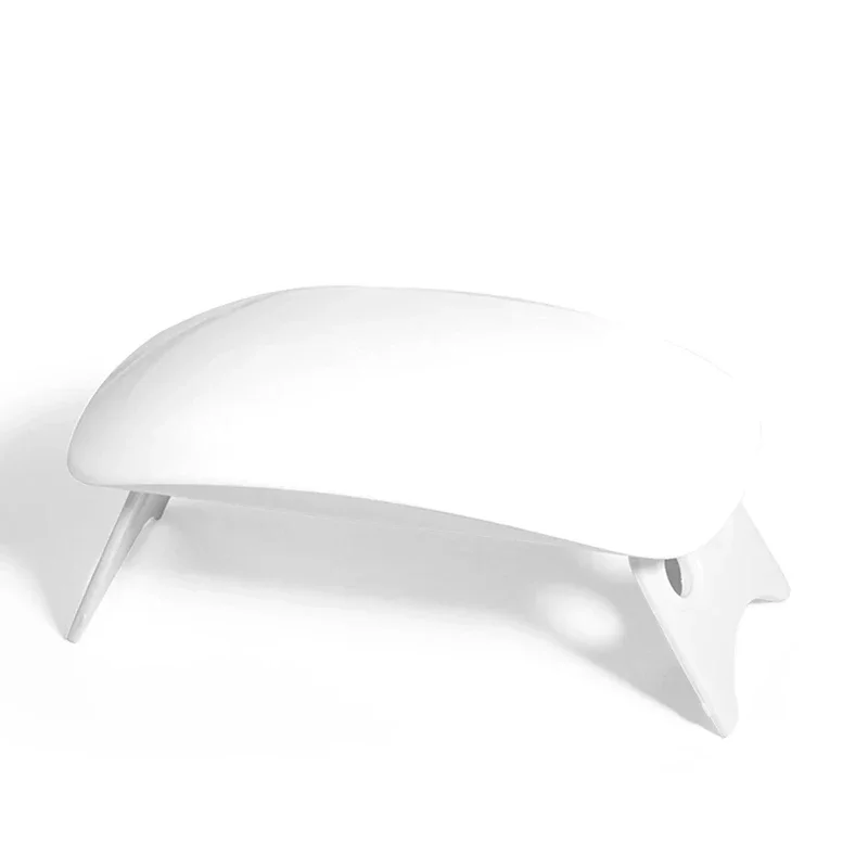 2 Màu Sắc Di Động 6W Móng Tay Đèn Máy LED UV Đèn USB Gấp Móng Tay Đèn Nhà Sử Dụng Gel Móng Tay dụng Cụ Làm Móng 6 Hạt Đèn