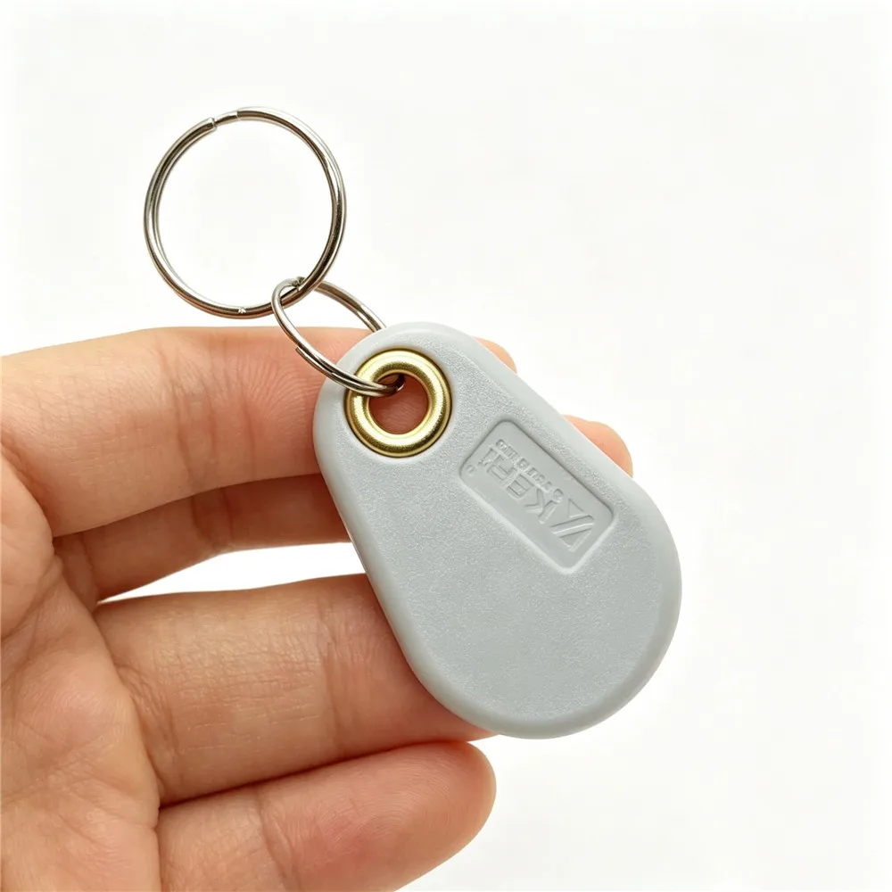 125KHz Writable RFID Keyfob T5577 EM4305 Blank Data Rewrite Duplicate Proximity ID Key Chain Token Tag Access Control Key Ring