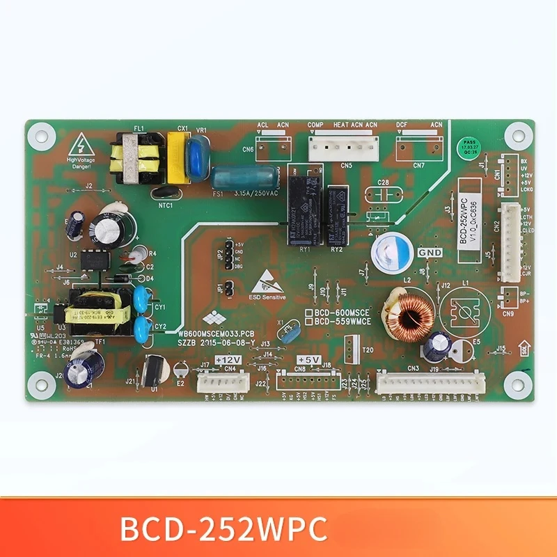 For A comprehensive collection of accessories for the main board of Wanbao refrigerator computer  BCD-519WPG