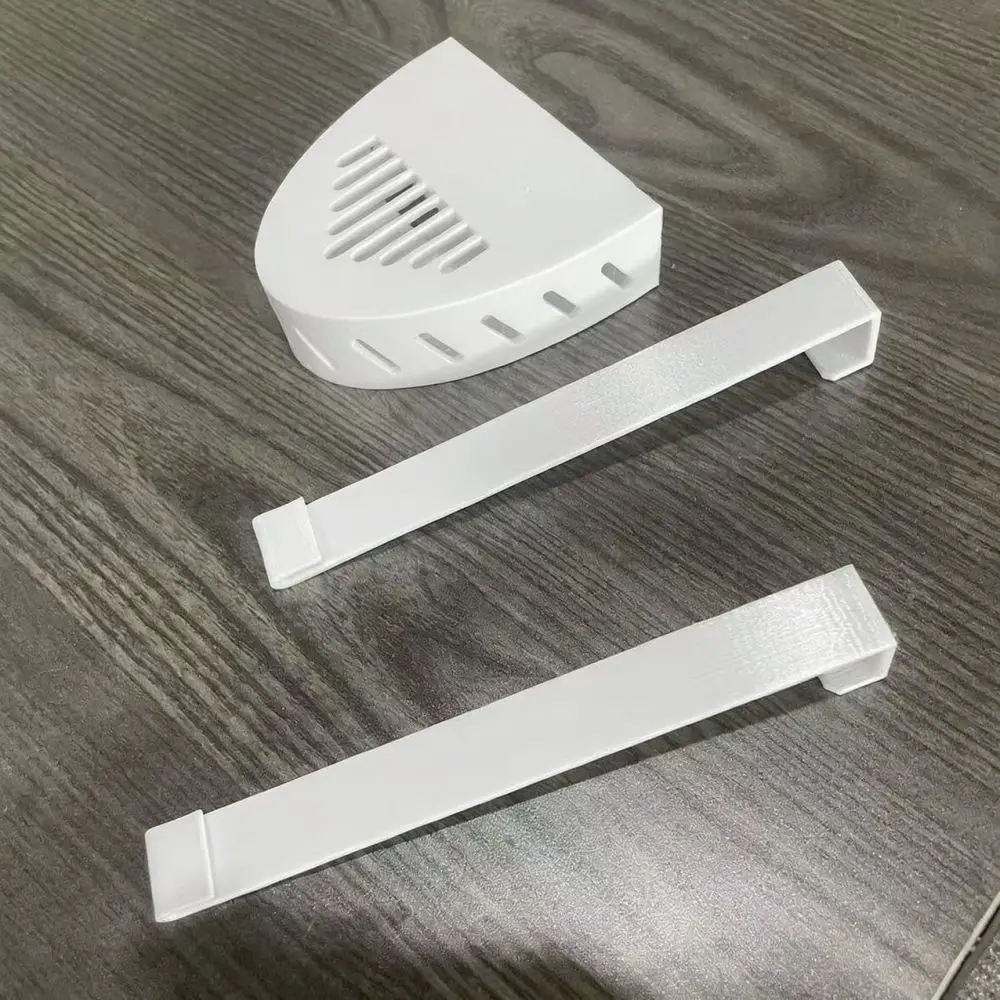 Effervescent Tablet Fixing Frame For Toilet Cistern Durable Plastic Rack Bathroom Cleaning Accessory Storage Gadget Home