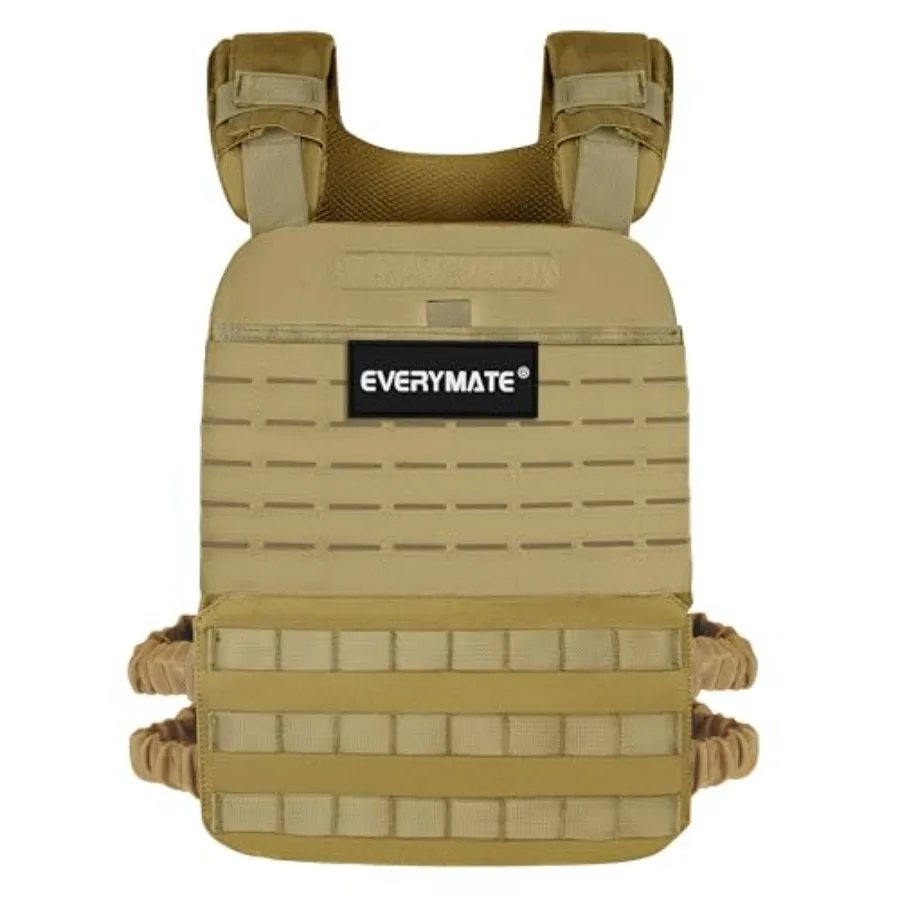 سترة مرجحة من EVERYMATE للرجال سترة مرجحة قابلة للتعديل لتدريب القوة وتمارين التحمل ملابس تدريب اللياقة البدنية التكتيكية #1