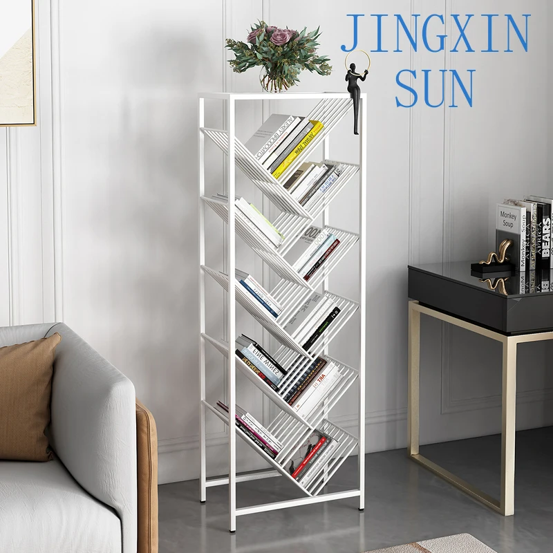 Shelf  Storage Bookcase Display Sideboards Modern Nordic Bookshelf Bedroom Minimalist Estanteria Libros Furniture Livingroom