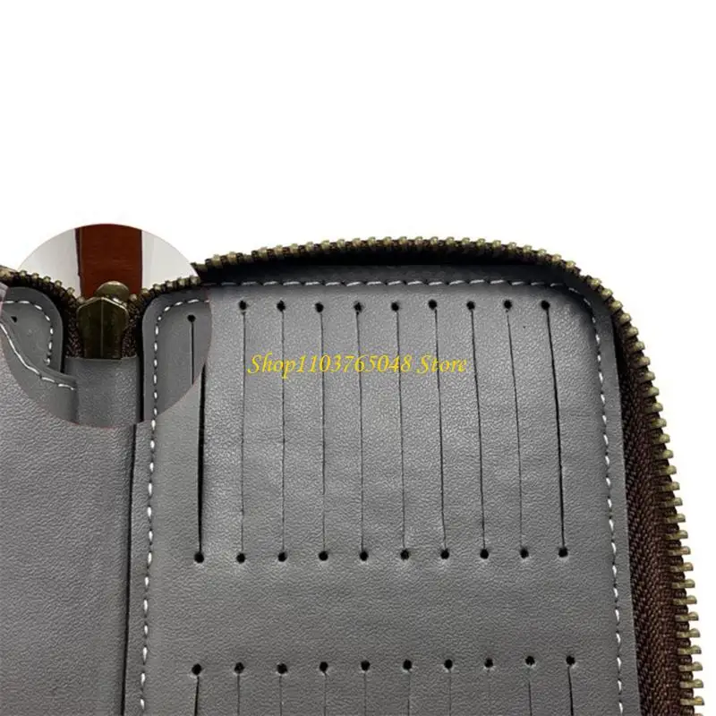 R53E Portable Artificial Crankbait Fishing Tackle Binder Bag Fishing Lure Bag Spoon Baits Trout Lure Wallet Organizers Bag