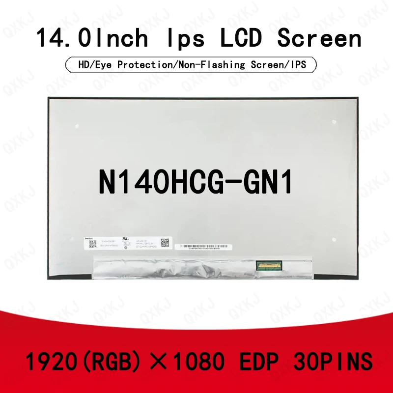 

30pin N140HCG-GN1 14,0 дюймов 1920*1080 оптовая продажа, ЖК-панель, запасной ЖК-экран для ноутбука