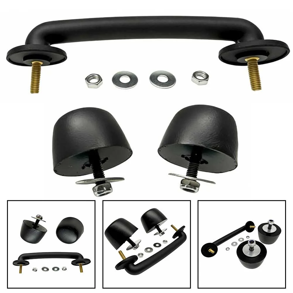 

Hood Footman Loop Windshield Bump Stop Set For Jeep For Wrangler For JK 2007-2018 KJ71051BK 55176422 Rubber Bumper Accessories