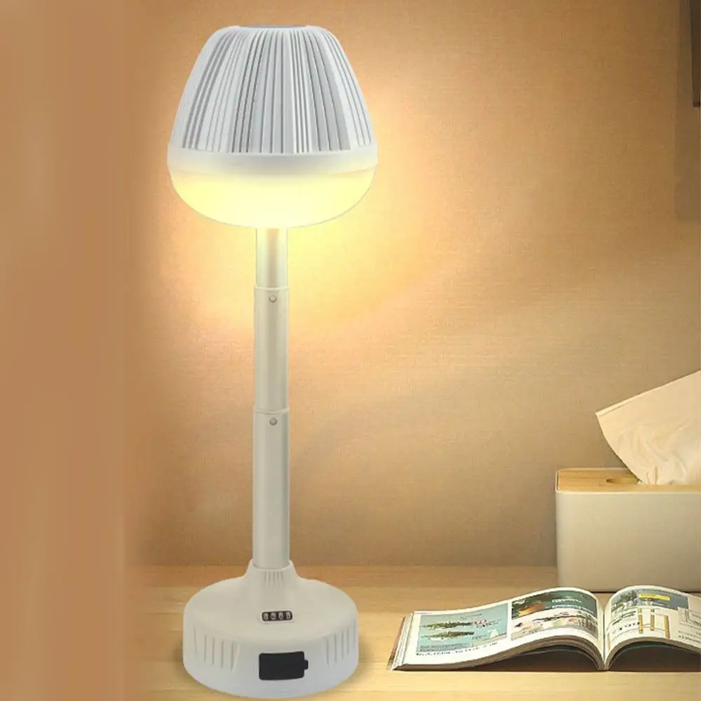 

Tri Color Telescopic Reading Desk Lamp Adjustable Touch Dimming Touch Night Light USB Eye Protection Table Lamp Bedroom Bedside