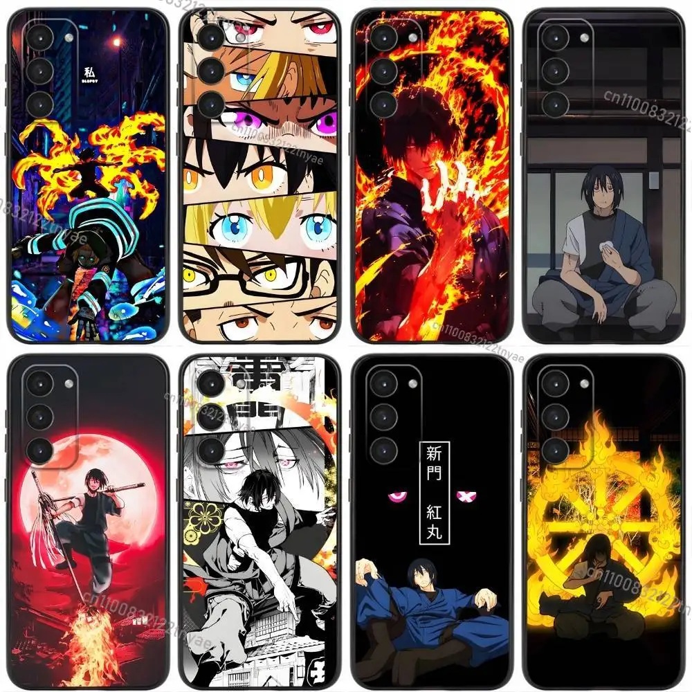 

Benimaru Shinmon F-Fire F-Force Phone Case For Samsung Galaxy A20,21s,22,31,32,52,53,72,73,80,91Soft Liquid Silicone Black Cover