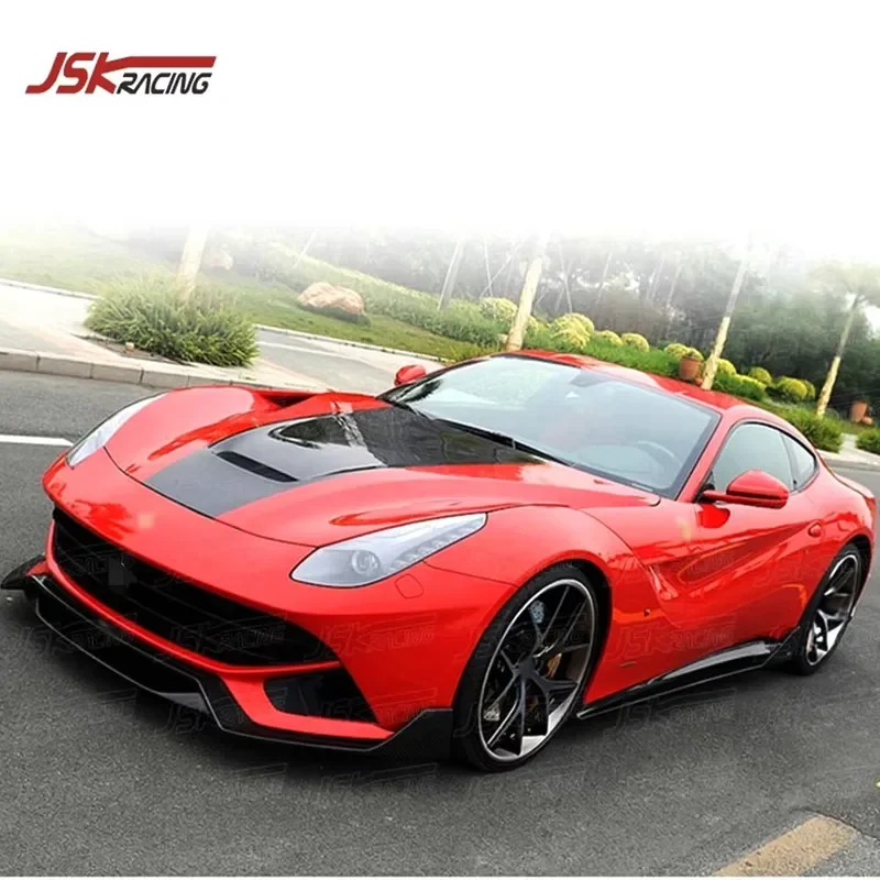 OEM Style Carbon Fiber Hood Bonnet Engine Cover for 2013-2015 Ferrar F12 Berlinetta