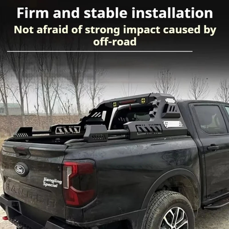 

Universal Steel Roll Bar Black Powder Coated Pickup Vehicles