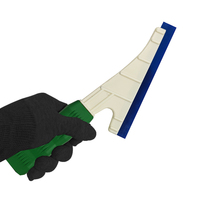 Car Squeegee Side Wiper Swiper Window Tint Tools Glass Scraper Water Blade Water Removal Silicone Squeegee Film Install B34