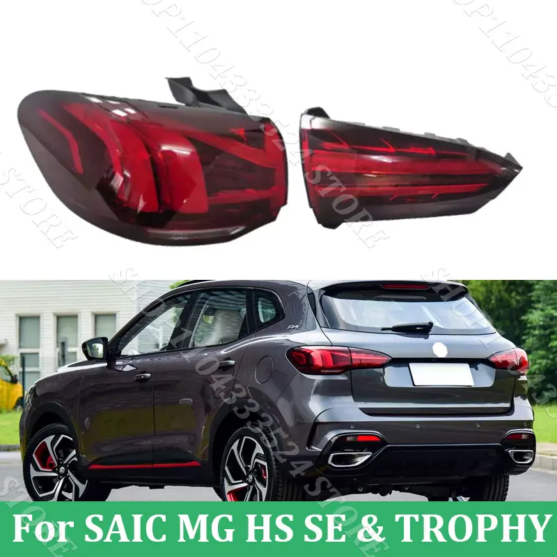 

Rear Bumper Tail Light Lamp For SAIC MG HS SE TROPHY 2022-2024 Taillights Taillamps Brake Light