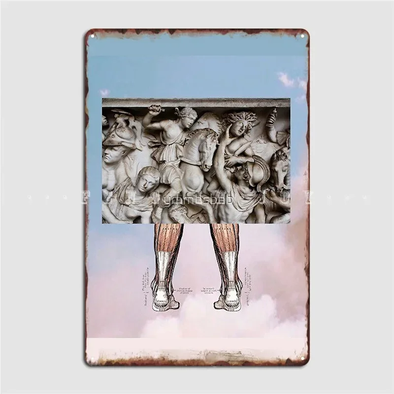 I No Longer Fear The Razors That Guards My Heel Iii Metal Sign Cinema Living Room Wall Customize Plates Tin Sign Posters