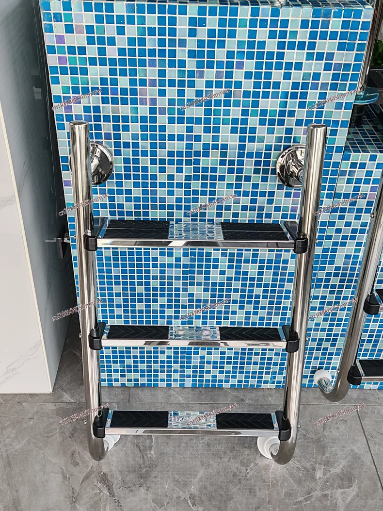 Thickened Stainless Steel Pool Ladder Handrail Step Stair Accessory