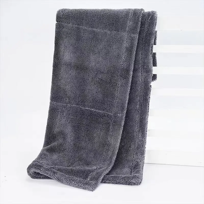 40x40cm 40x60cm 60x90cm Car Wash Microfiber Towel Plush Cleaning Drying Cloth Car Care Cloth Detailing Polishing