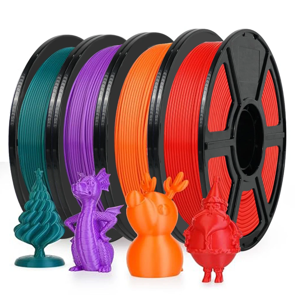 250g Basic PLA Filament 1.75mm FDM 3D Printer Filament Marble Black White Red High Speed 3D Print Plastic Material PLA Stardard