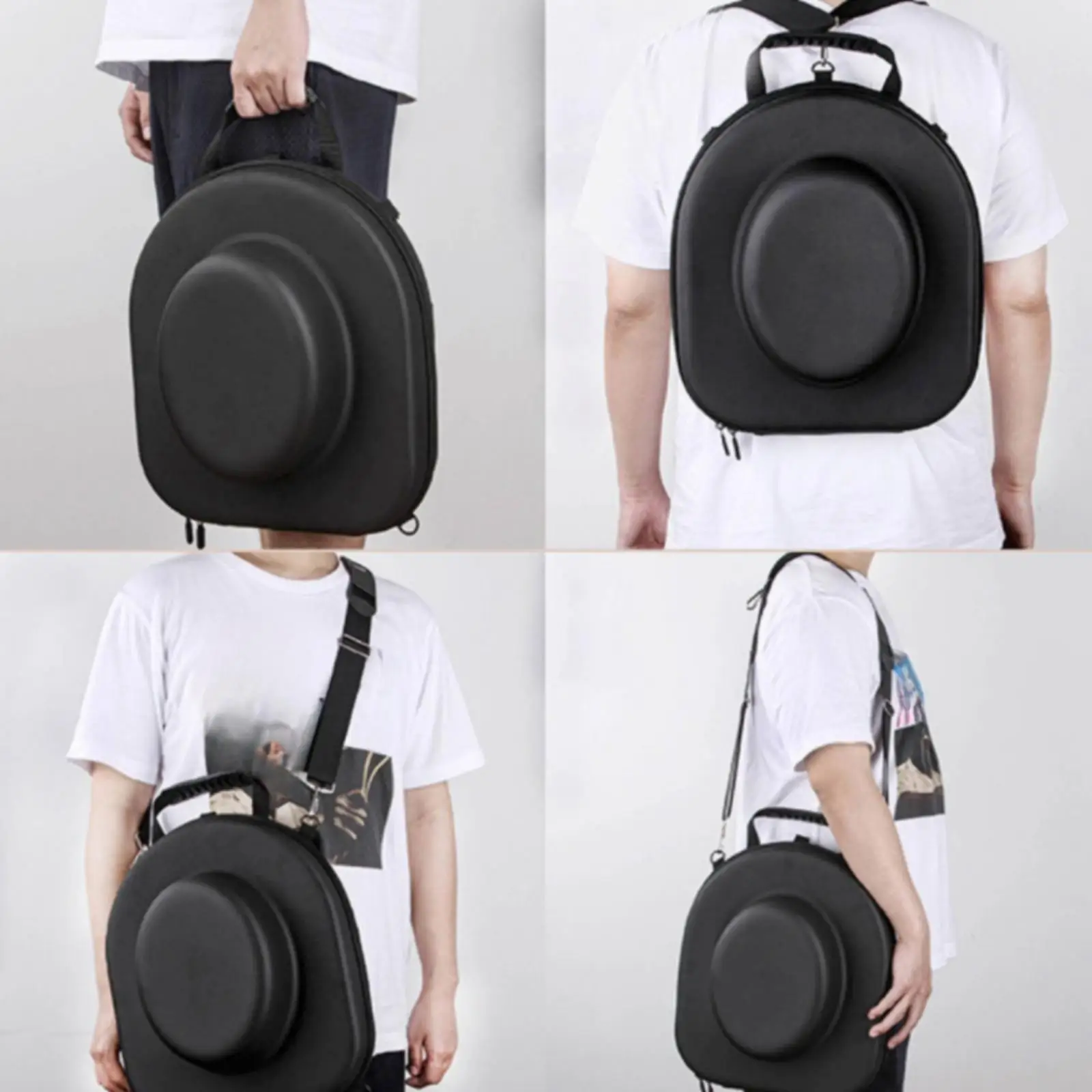 Hard Shell Hat Case Sturdy Hat Travel Case Lightweight for Commuters