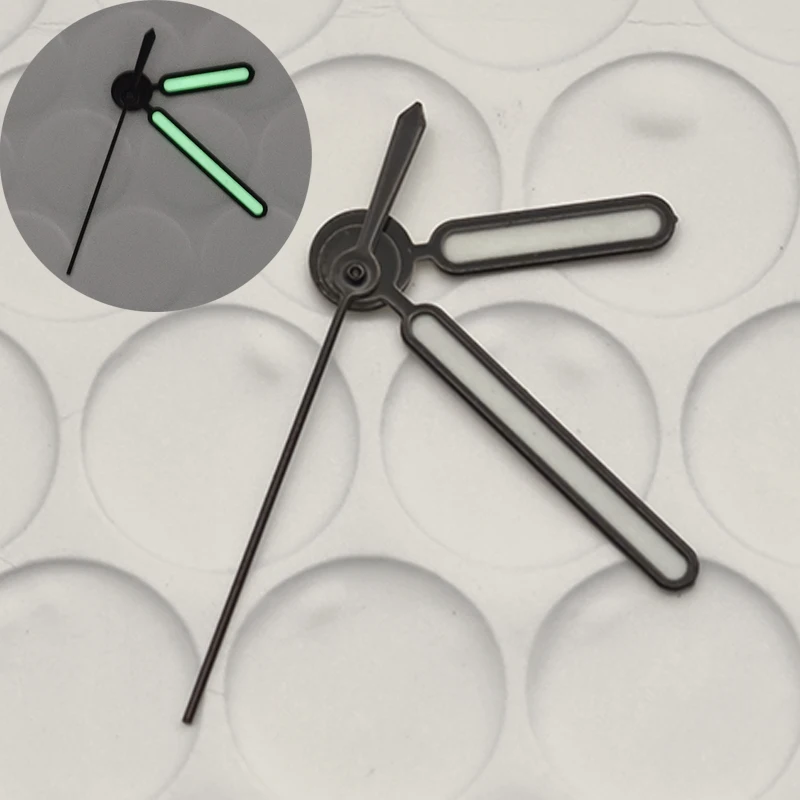 

Mod NH35 Watch Hands C3 Green Luminous Hands Fits NH35 NH36 4R35 4R36 7S26 Automatic Mechanical Movement Men's Watch Hands Kit