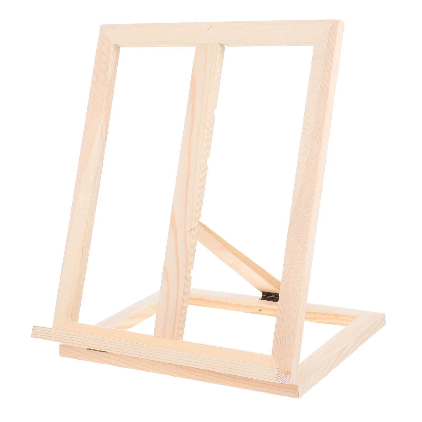 

Adjustable Wood Painting Easel Sturdy Table Stand Portable Foldable Desktop Display Art Easel for Students Artists Oil