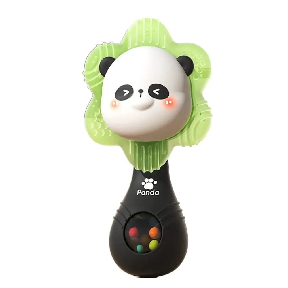 Hochet musical en plastique interactif Montessori, hochet sensoriel musical, hochet portable, cloche à manivelle, cadeau pour nouveau-né