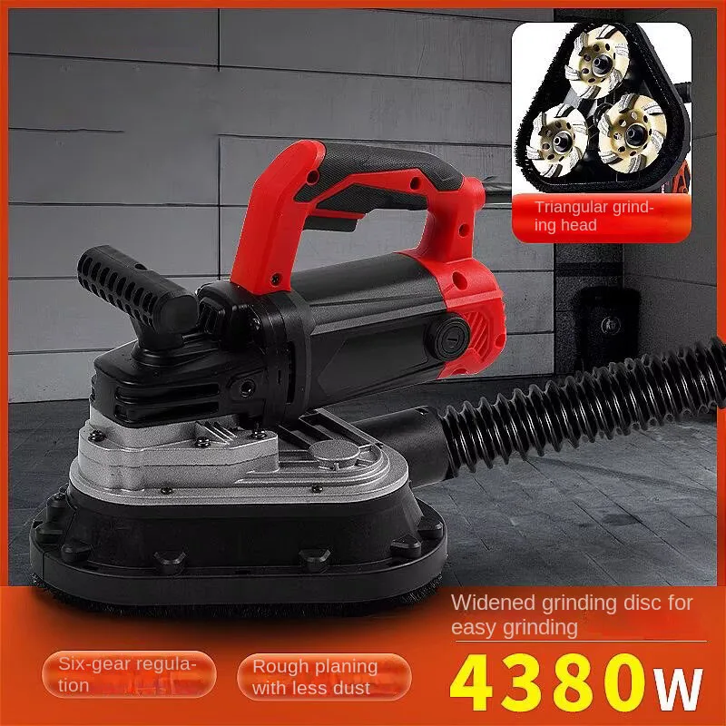 5580W Concrete Floor Polishing Machine Heavy Duty Cement Floor Grinder for Ground Cleaning Renovation