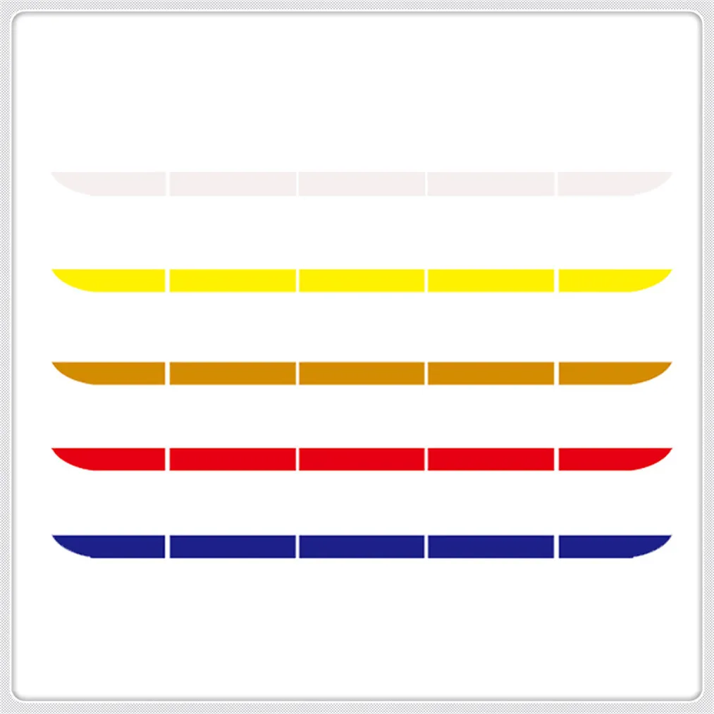 Car Reflector Sticker auto parts Body Trunk Exterior for Mercedes Benz A180 A-Class C43 C-Class F015 B-Class