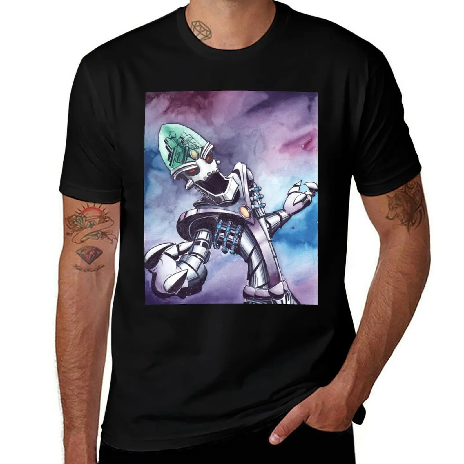 

Ratchet and Clank Dr Nefraious T-Shirt Worker Basic Short Sleeve Tee