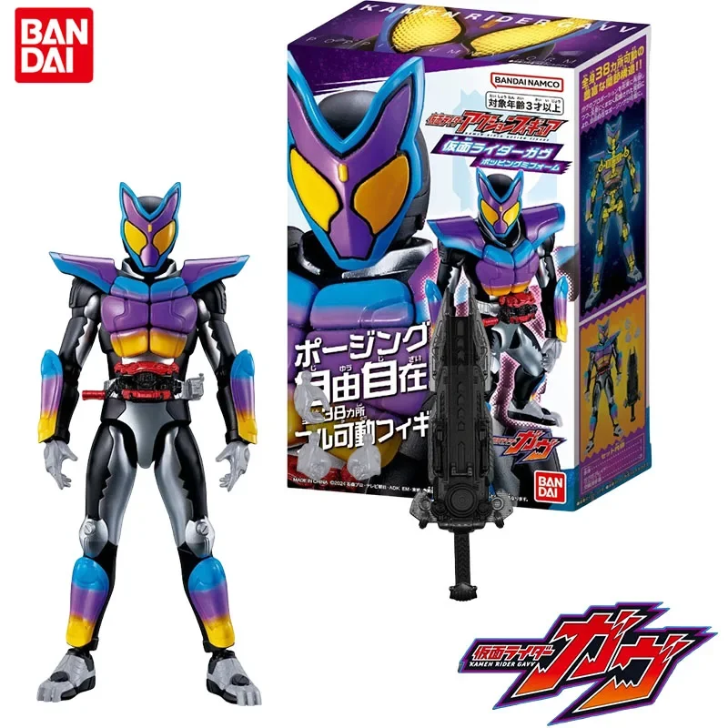 

Bandai Genuine KAMEN RIDER GAVV Anime Figure POPPINGUMMY FORM Action Toys for Boys Girls Kids Christmas Gift Collectible Model