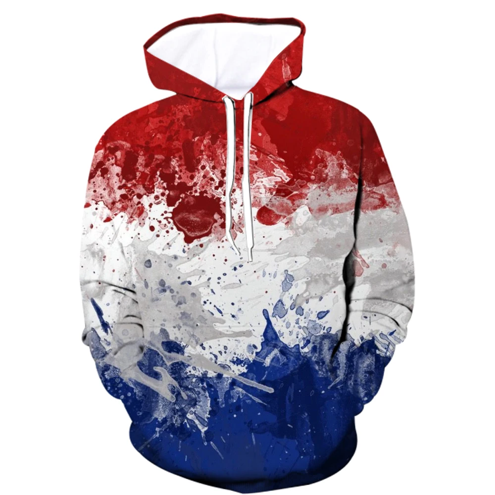 

3D Printed Colorful Tie-Dye Graphic Hoodies Fashion Creative Long Sleeve Sweatshirts Men's Women's Autumn Winter Casual Clothing