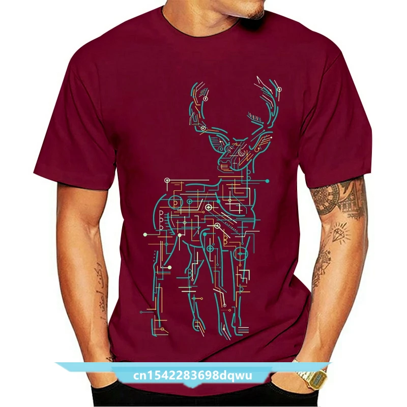 

Deer Circuit Electric T-Shirt Mens