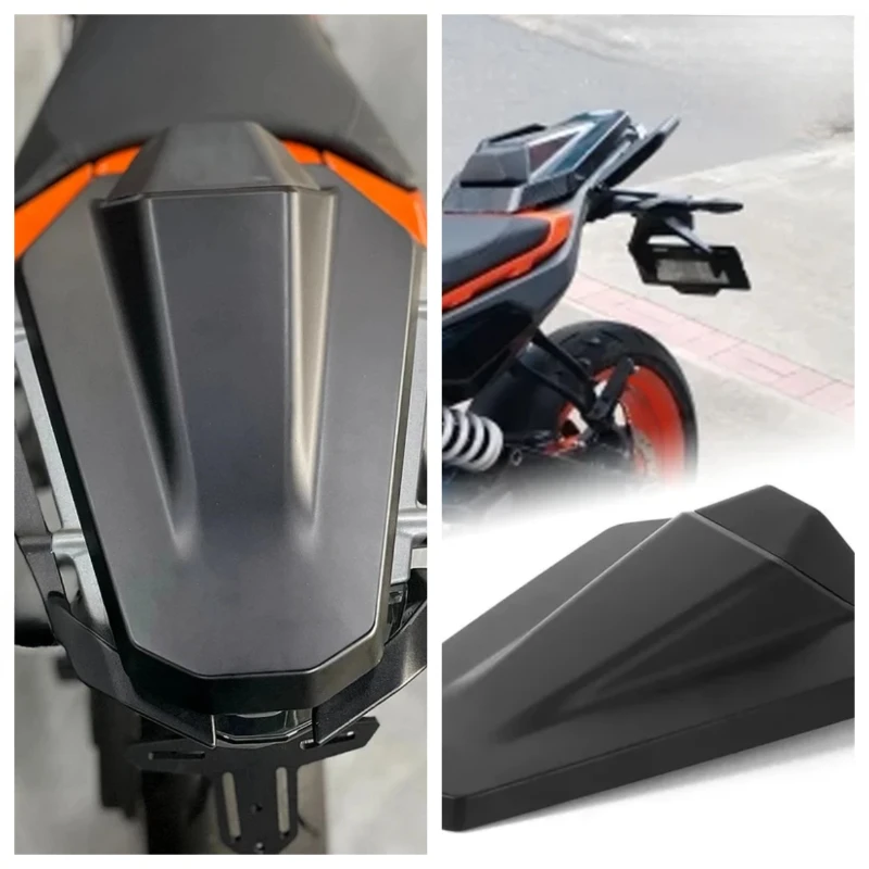 Accessoires moto pour 390 Duke 125 DUKE 390Duke 125 Duke390 2024 2025 : Cache-selle arrière passager / Capot de protection arrière