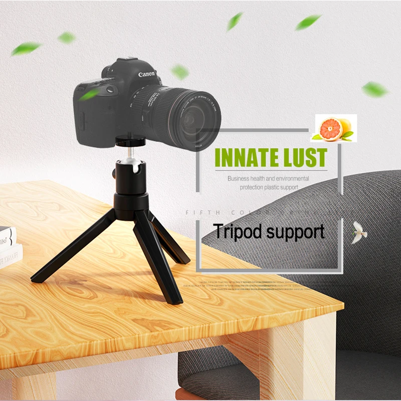 Mini Metall Stativ Aluminium legierung Desktop Stand Stativ mit 1/4 Zoll Schraube für DSLR IlDC Kamera Camcorder Projektor neu und schön