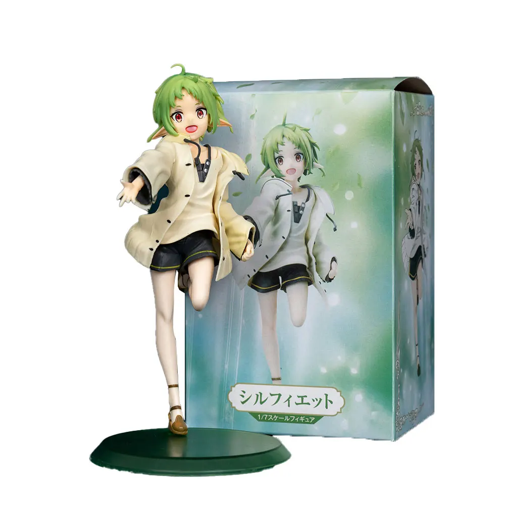 17CM Anime Mushoku Tensei Figure Sylphyette Standing Animation Model Toy Gift Collection Decorative Ornaments PVC