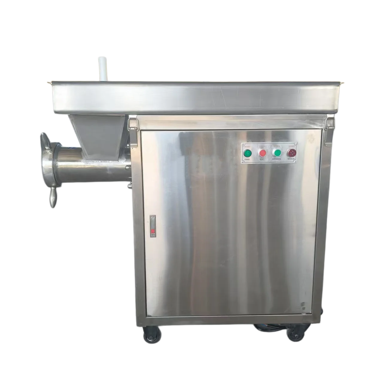 Industrial Fresh Meat Grinder Machine SUS304 Stainless Steel Commercial Meat Mincer for Meat Processing Plant