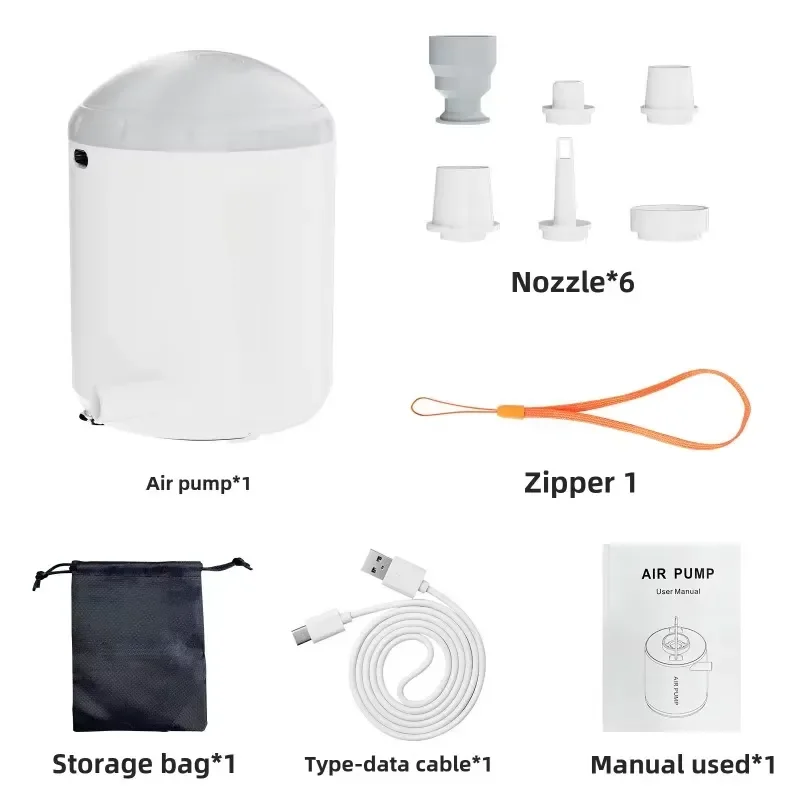 Portable, Mini Outdoor Air Pump, Camping Air Bed Inflatable, Small Wireless Multifunctional Air Pump