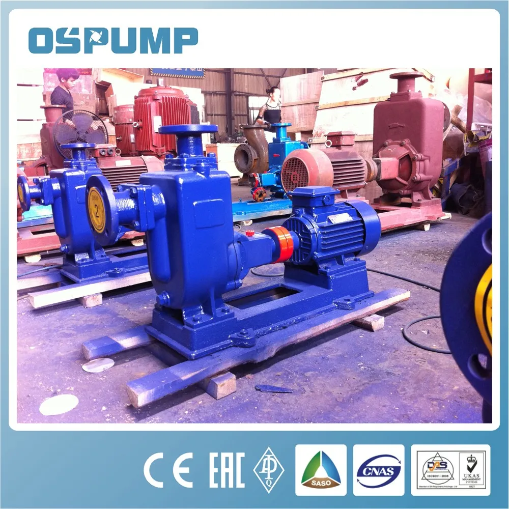 Zw Type Non-Clogging Horizontal Centrifugal Water Pump Acid and Alkali Resistant Self Priming Sewage Pump