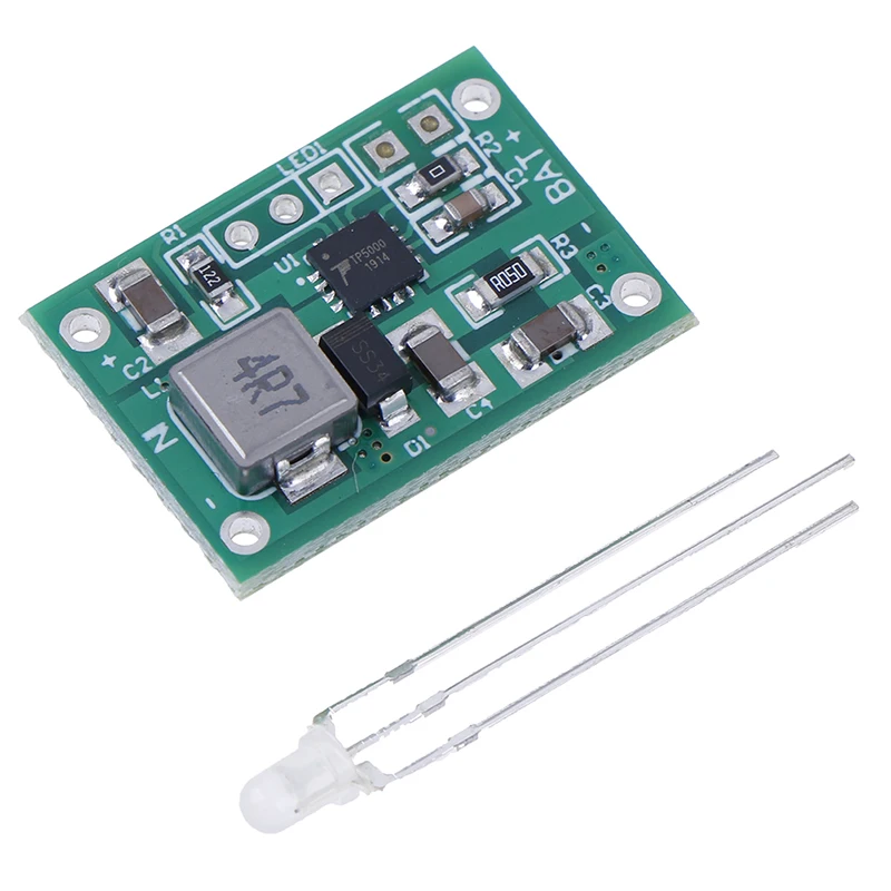 Picture 3: TP5000 3.6v/4.2v charger module lithium ion lifepo4 battery charging 3.2v