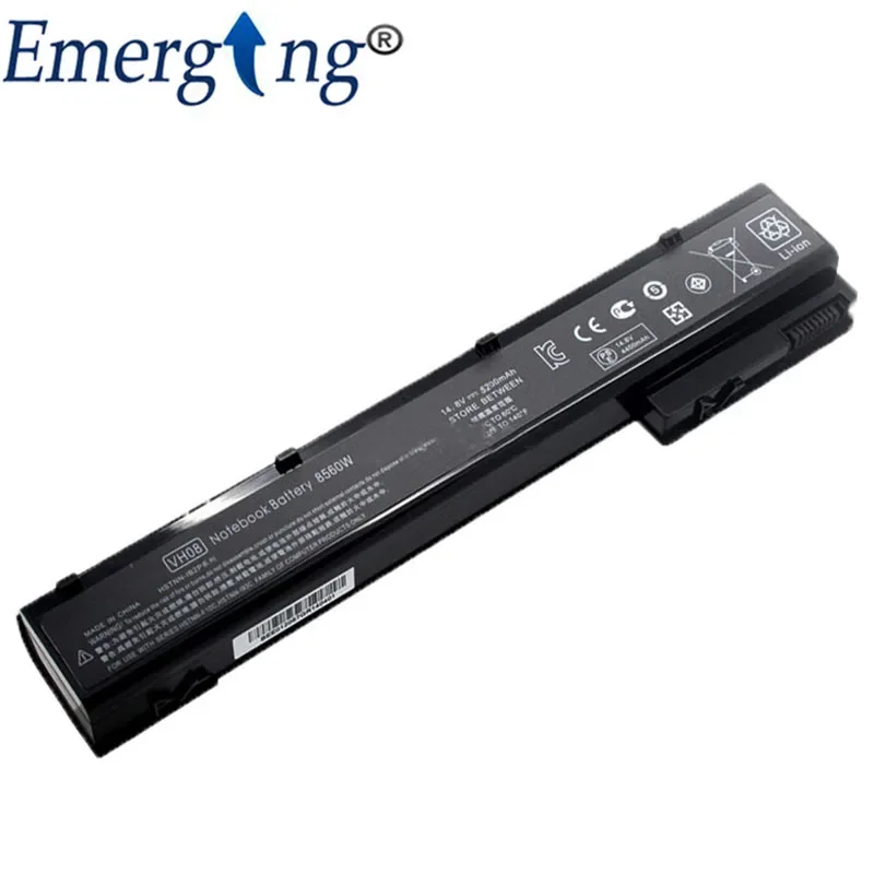 8Cells 14.8V New  Laptop Battery for HP EliteBook 8560W 8760W 8570W HSTNN-LB2P VH08XL