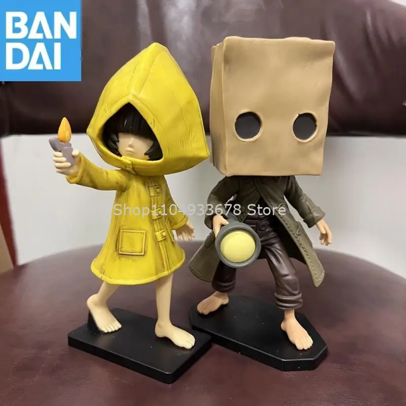 

Bandai Namco Banpresto Little Nightmares Six Mono PVC About 17Cm In Stock Genuine Original Figure Model Collector Figurine Toys