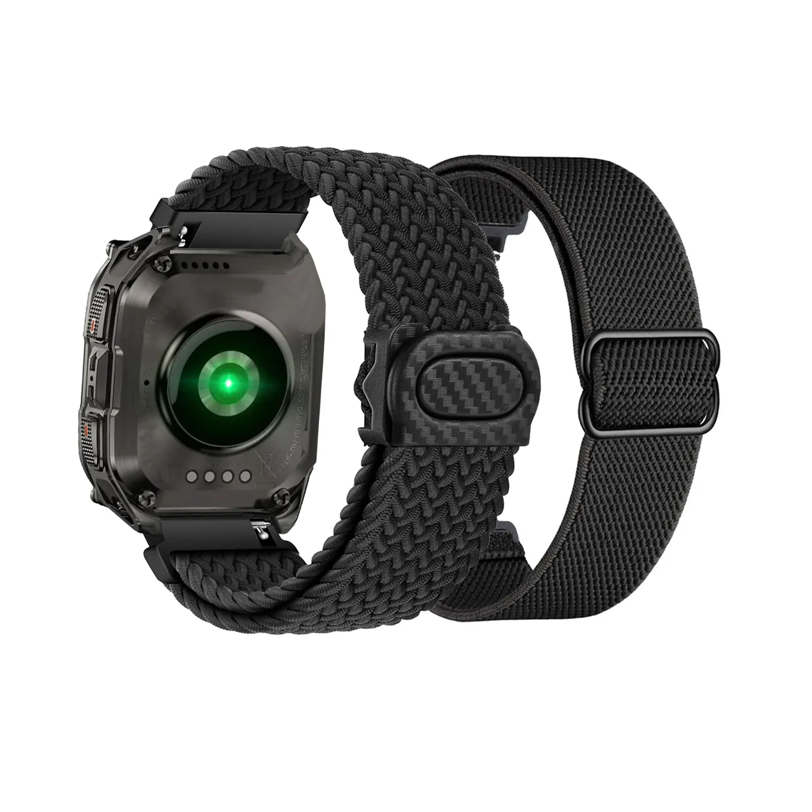 

2 шт. эластичных нейлоновых ремешков для Kospet Tank M4 для мужчин и женщин