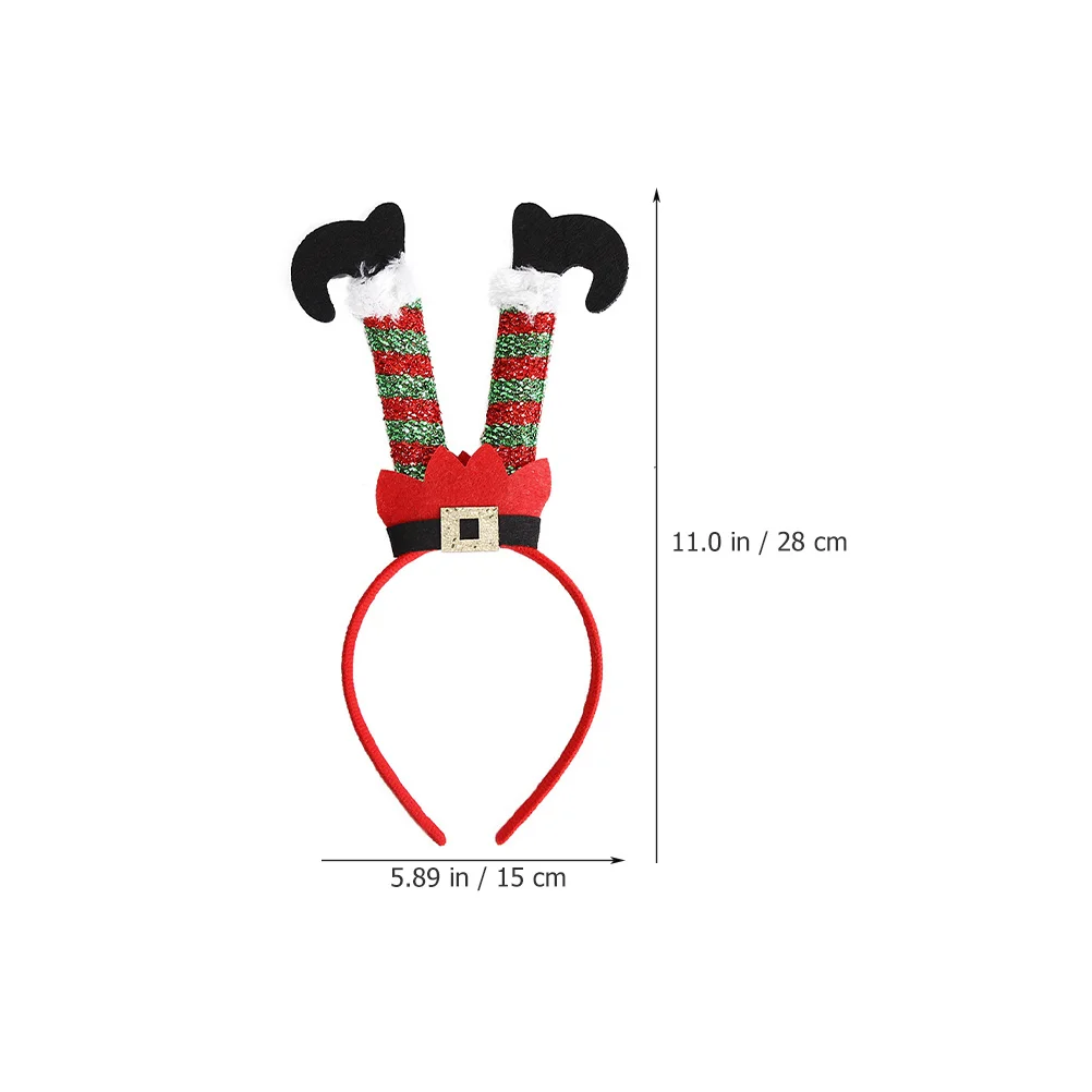 

5Pcs Christmas Headbands Xmas Party Hair Hoops Decorative Hairbands Holiday Festival Hair Accessories Christmas Headband