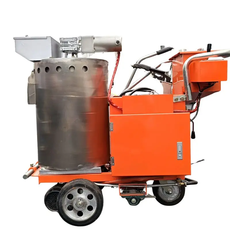 Automatic Electric Thermoplastic Road Marking Line Machine with Engine-Road Painting & Marker Machine
