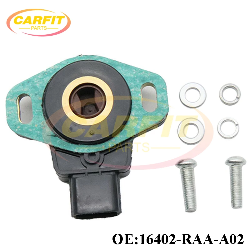 New OEM 16402-RAA-A02 16402RAAA02 16402RAAA00 TPSH112 Throttle Position Sensor For Honda Element Accord 2.4L 2003-2006 Car Parts