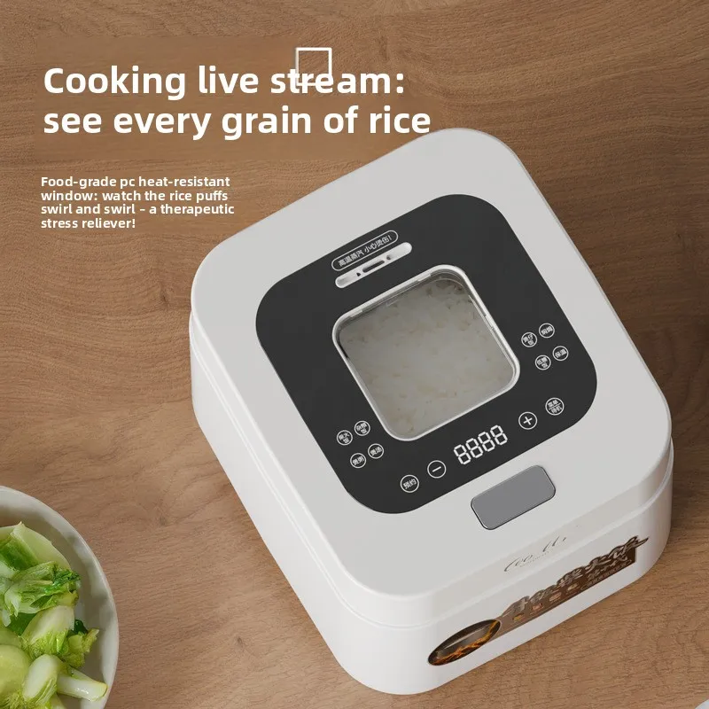 Kitchen Multi-Functional Intelligent Window Reservation Rice Cooker Pure Titanium Health Smart Soup Separation Drain