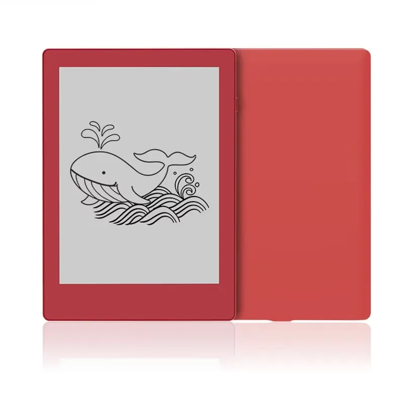 6inch Wifi BLE Red Eink E-reader E Book Touch Screen Ereader Ebook Android 8.1