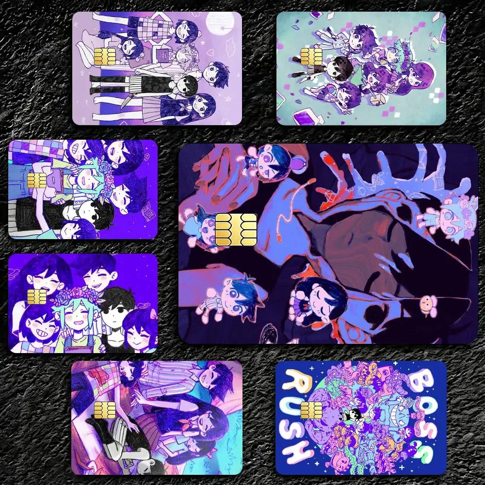 Omori Game Credit Card HD Stickers Premium matte film effectively prevents fingerprints and daily abrasion.